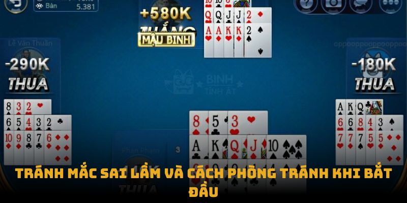 Tránh mắc sai lầm và cách phòng tránh khi bắt đầu Tránh mắc sai lầm và cách phòng tránh khi bắt đầu